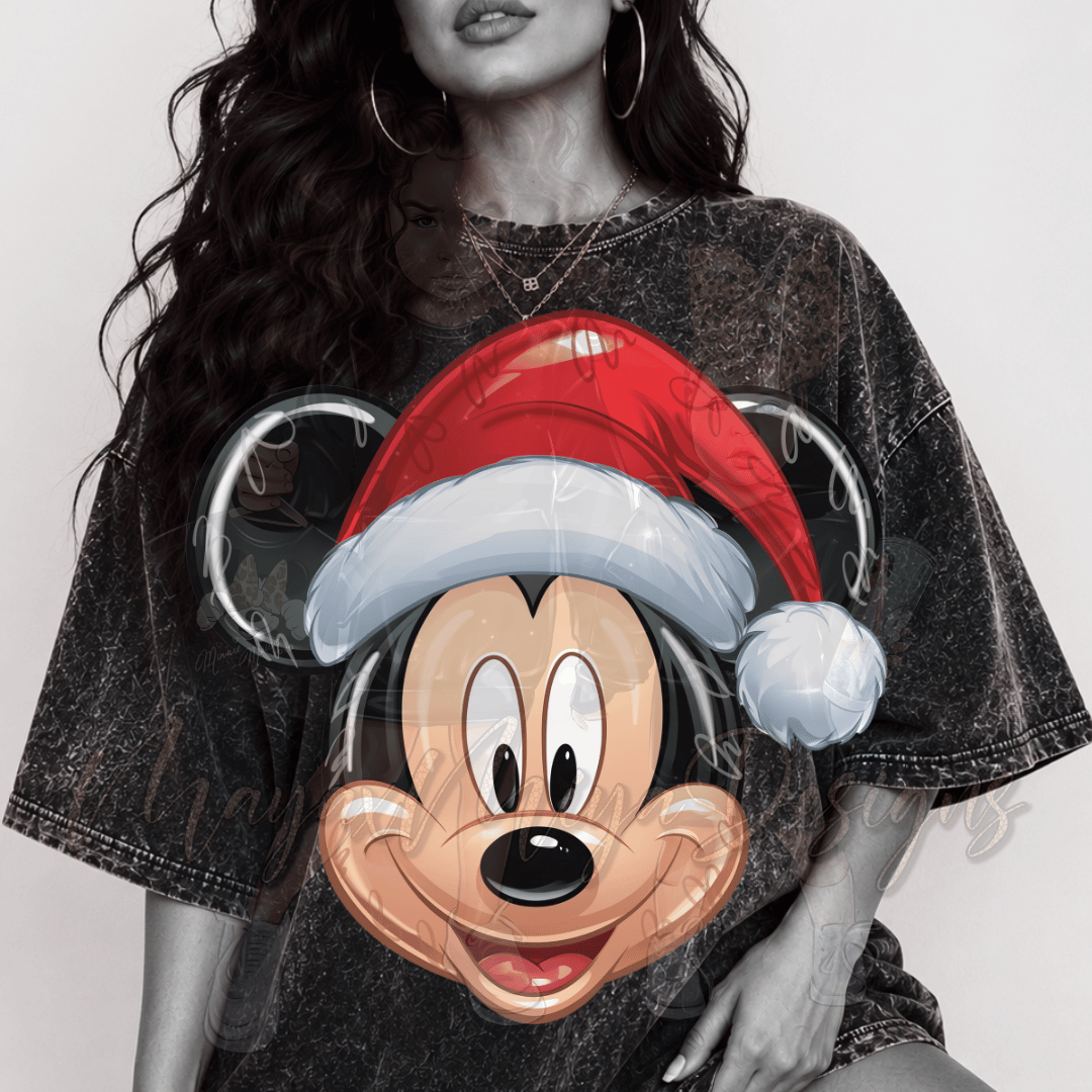 MMOUSE XMAS BALLOON DTF TRANSFER