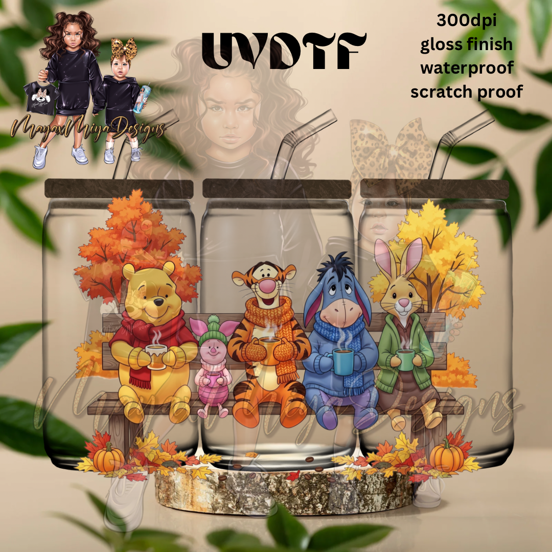 WTP FALL FRIENDS UVDTF WRAP