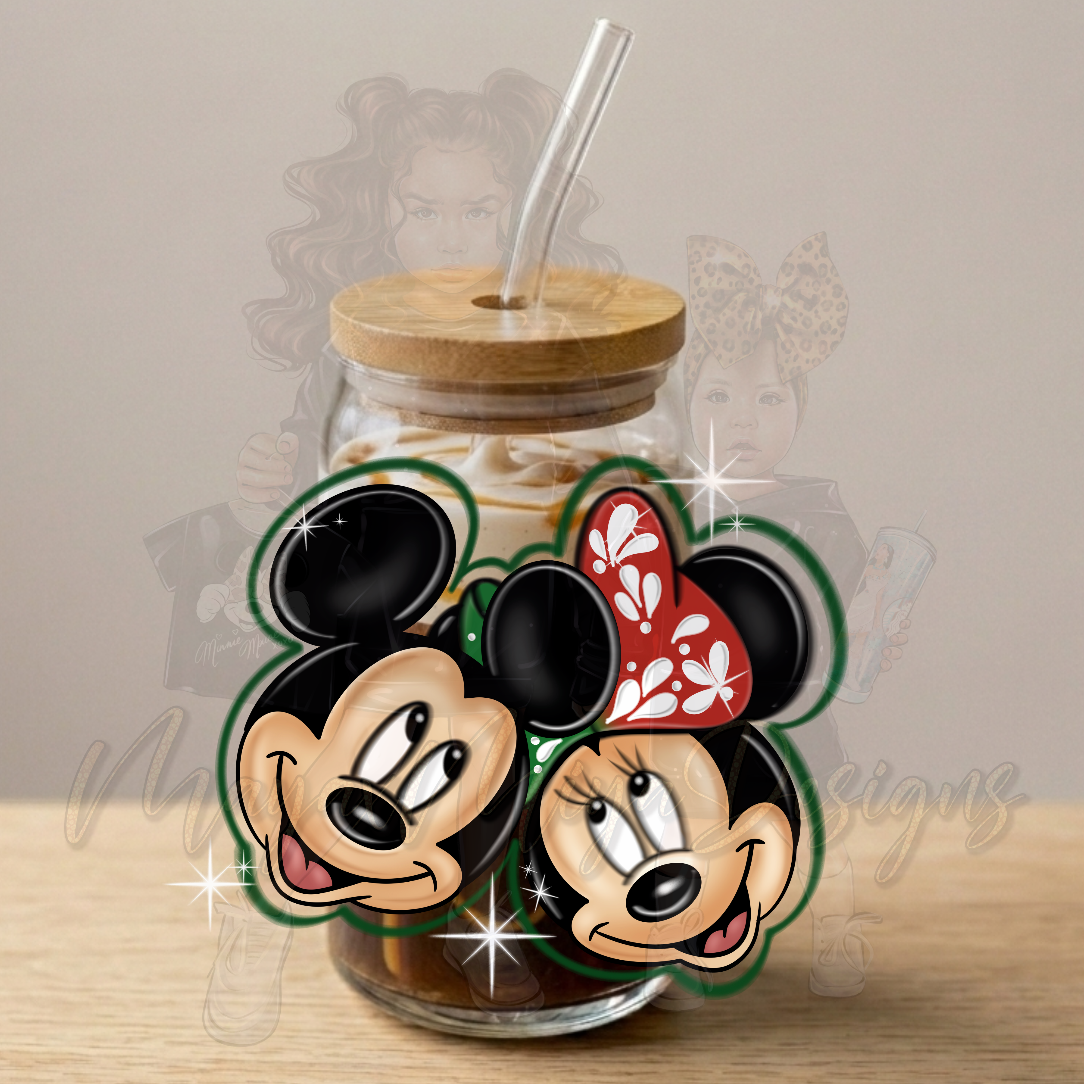 M&M MEX COUPLE UVDTF DECAL