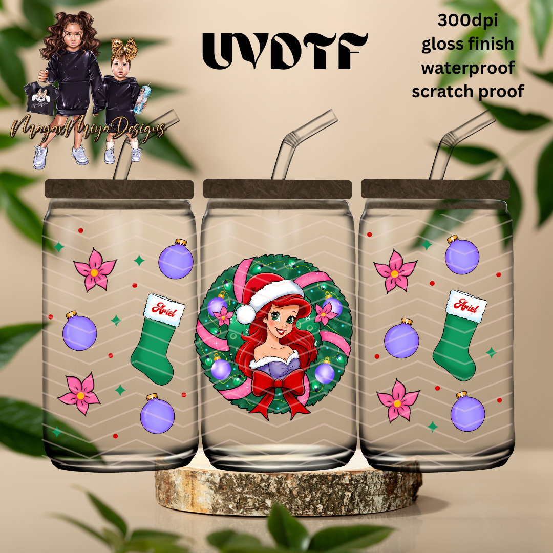 PRINCESS A WREATH UVDTF WRAP