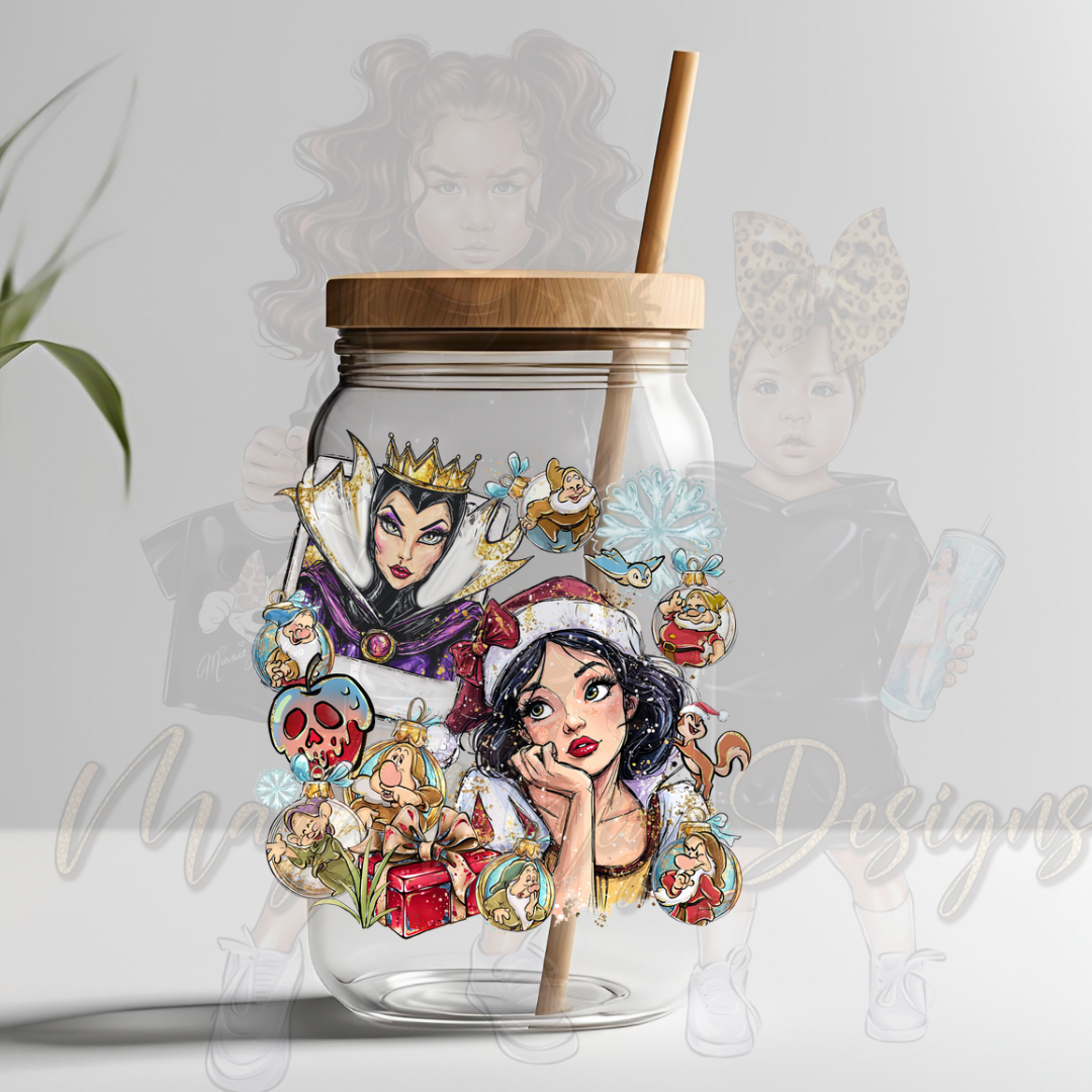 PRINCESS SW CHRISTMAS PHOTOS UVDTF DECAL