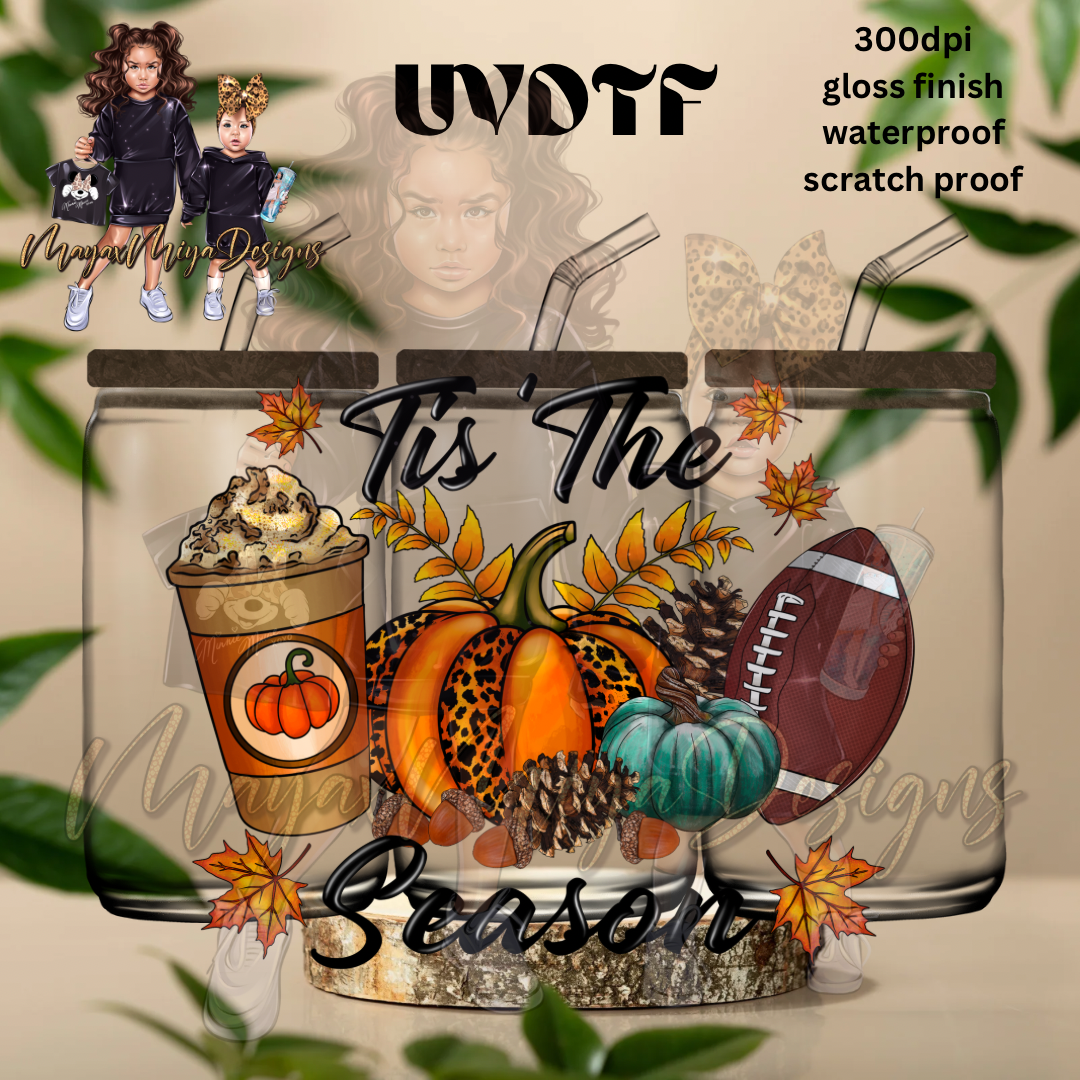 FALL TIS THE SEASON UVDTF WRAP