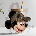 M MOUSE AA CAMO HAT UVDTF DECAL
