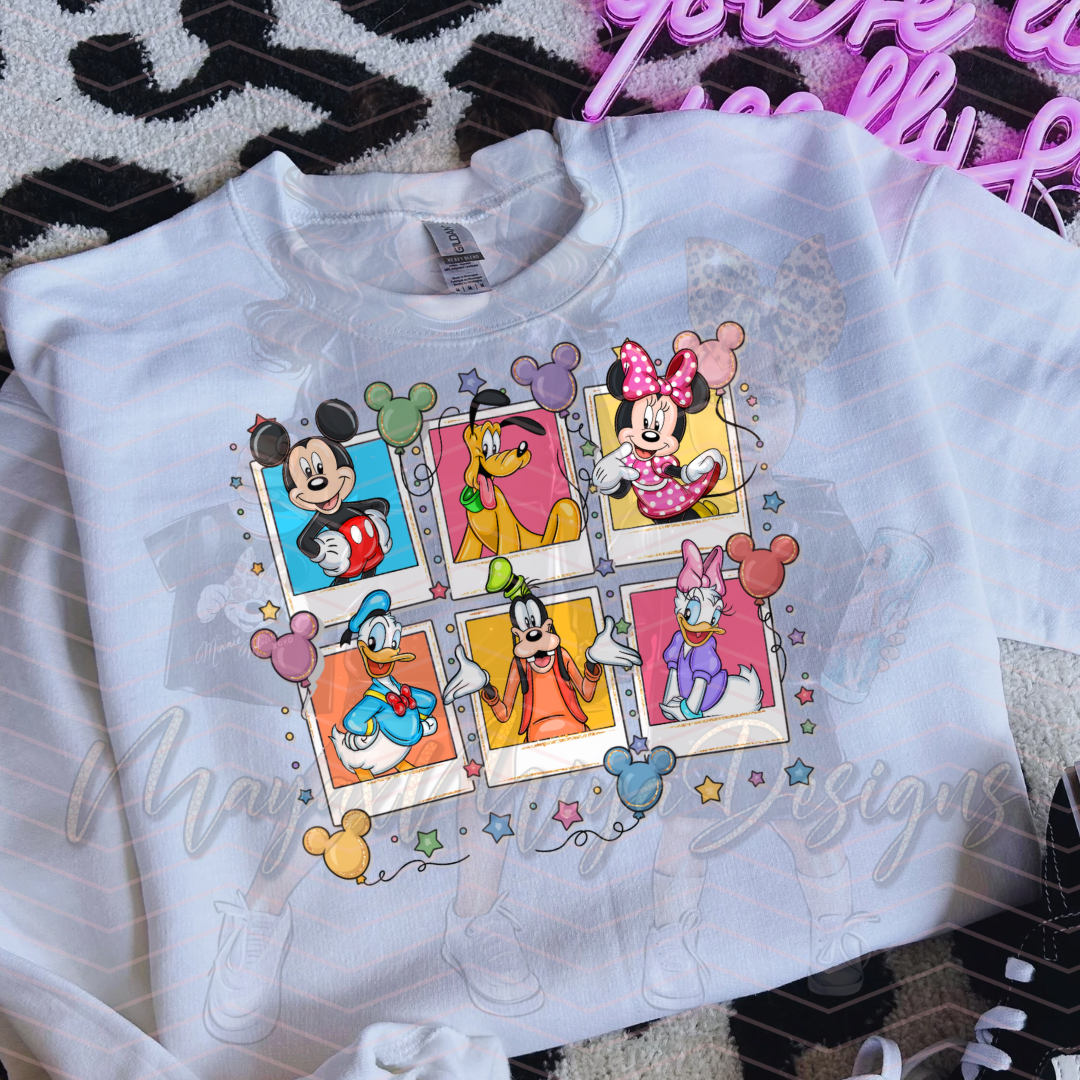 DISNEY M & FRIENDS COLLECTION DTF TRANSFERS