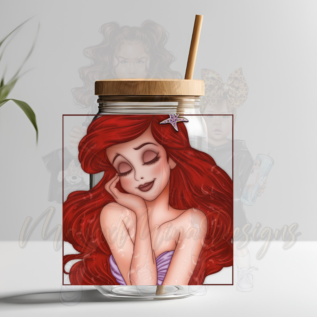 PRINCESS A BEAUTIFUL UVDTF DECAL