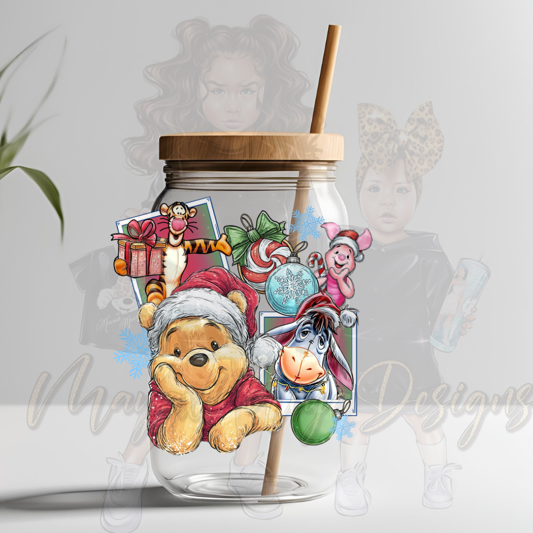 WTP CHRISTMAS & FRIENDS UVDTF DECAL