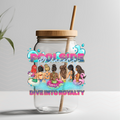 POOL SIDE PRINCESSES UVDTF DECAL