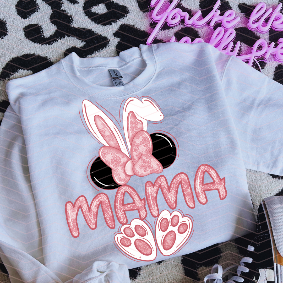 M MAMA LIGHT PINK V2 DTF TRANSFERS