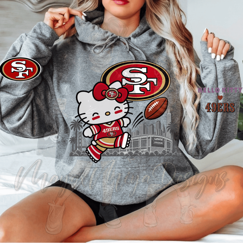 HK SF 49ERS NIGHT INSPIRED HOODIE