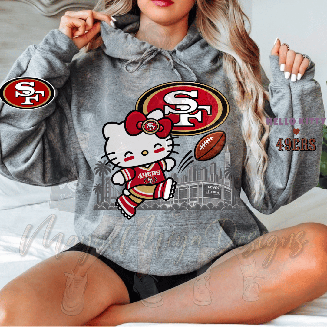 HK SF 49ERS NIGHT INSPIRED HOODIE