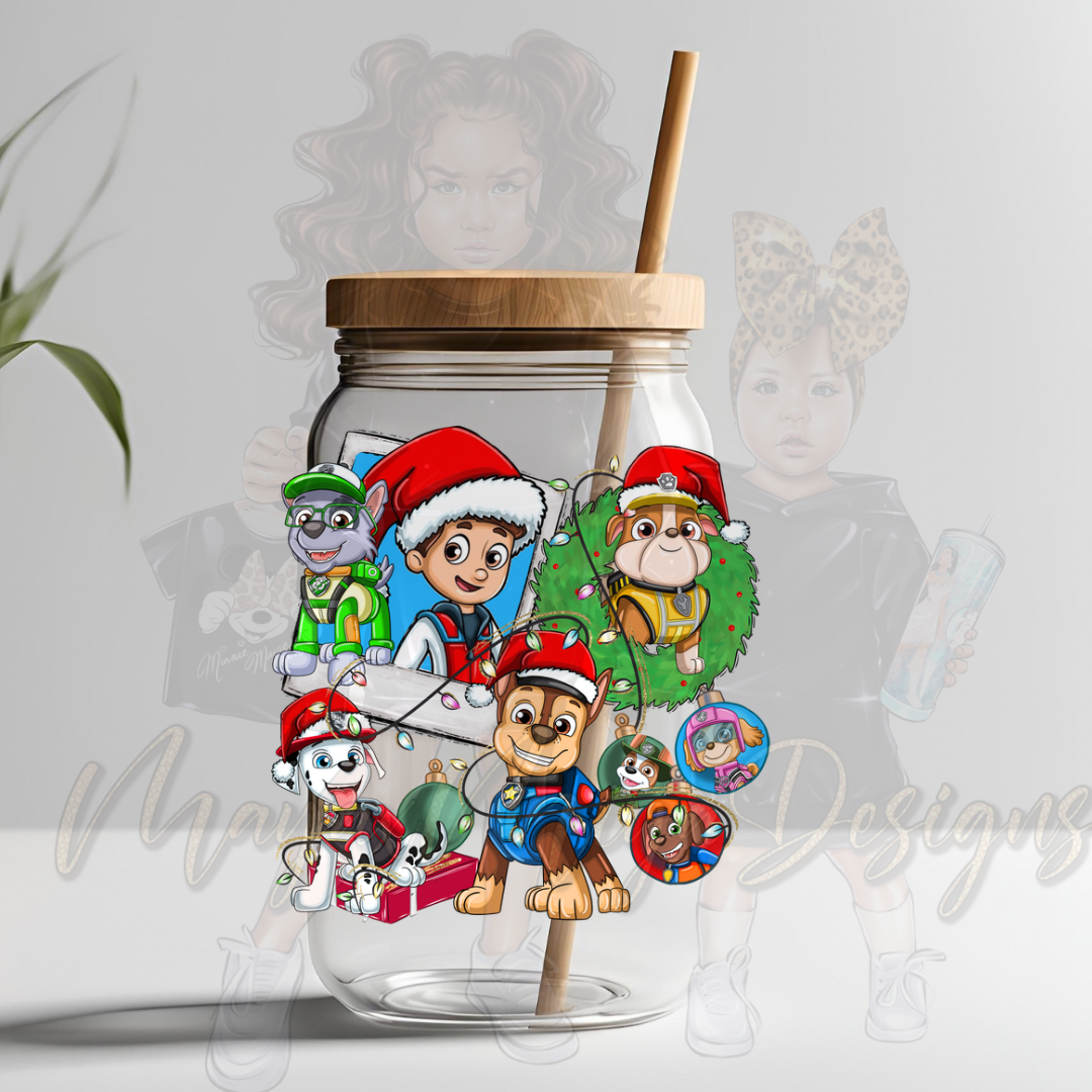 PW PTRL CHRISTMAS PHOTOS UVDTF DECAL