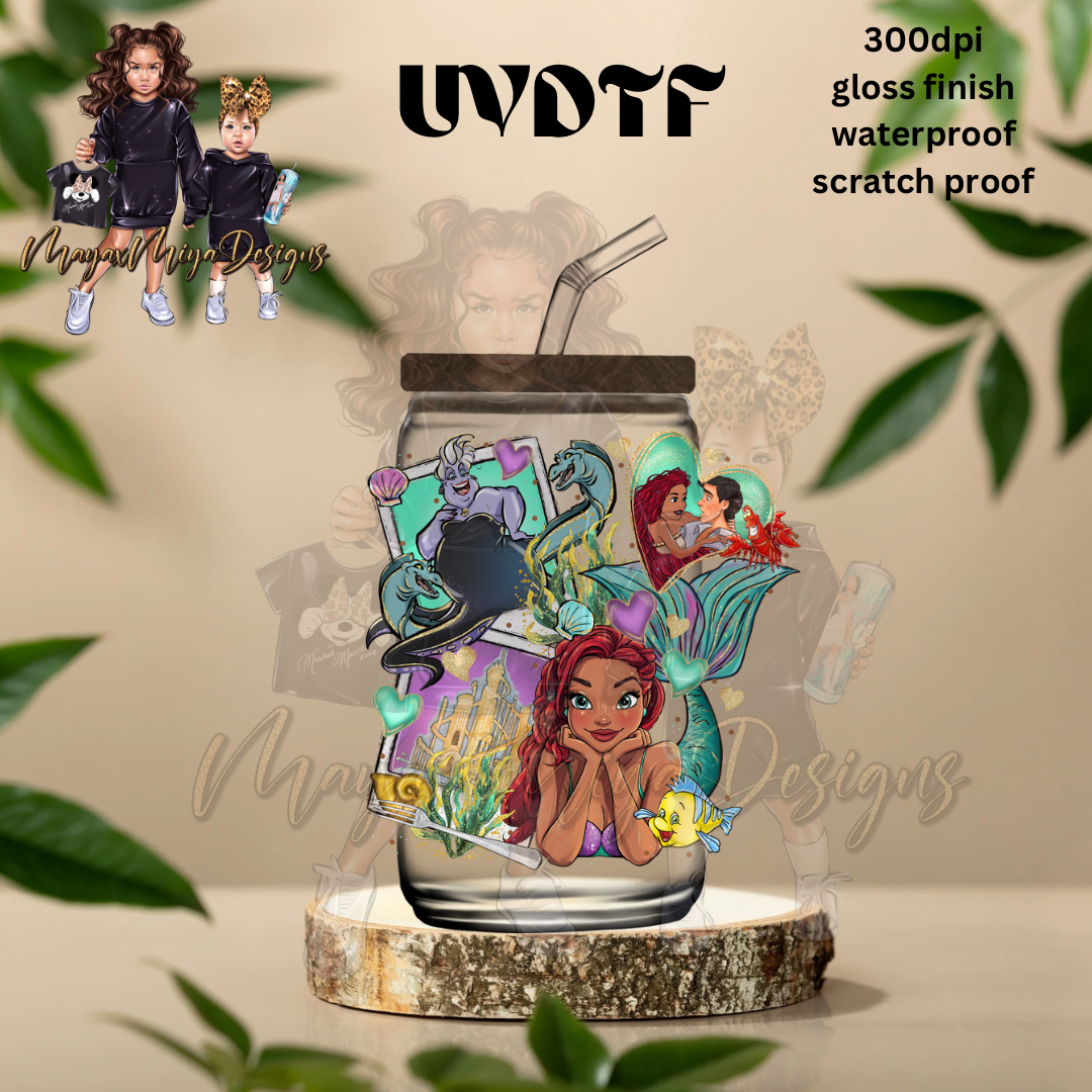 THE LITTLE M MASHUP UVDTF DECAL