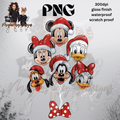 MFRIENDS XMAS BALLOON W BOW LONG PNG