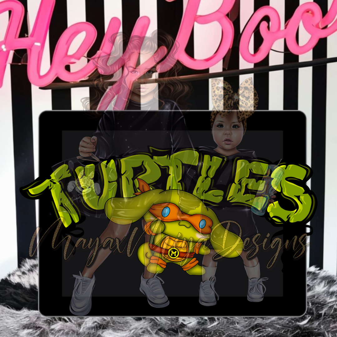 CINA X TURTLES PNG WRAP