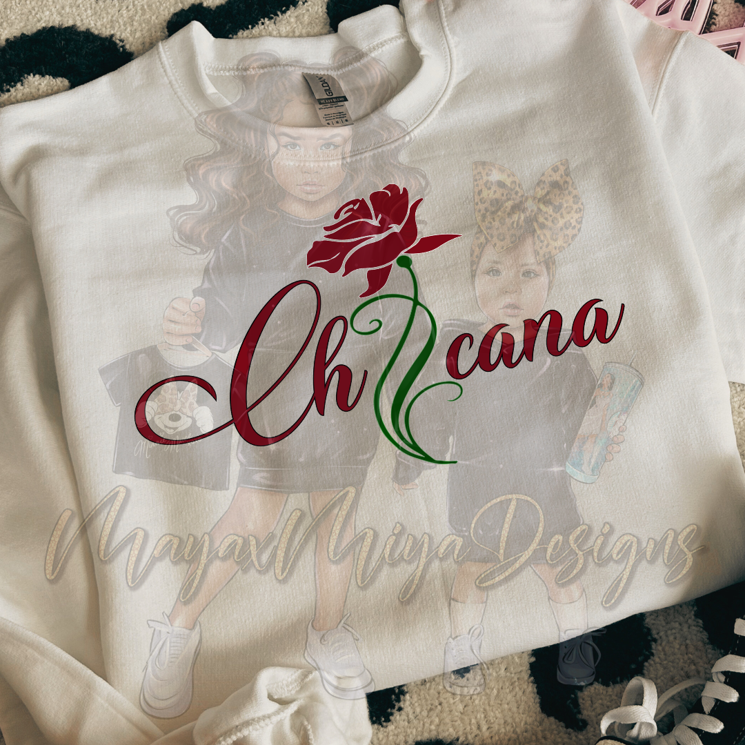 CHICANA ROSE DTF TRANSFERS