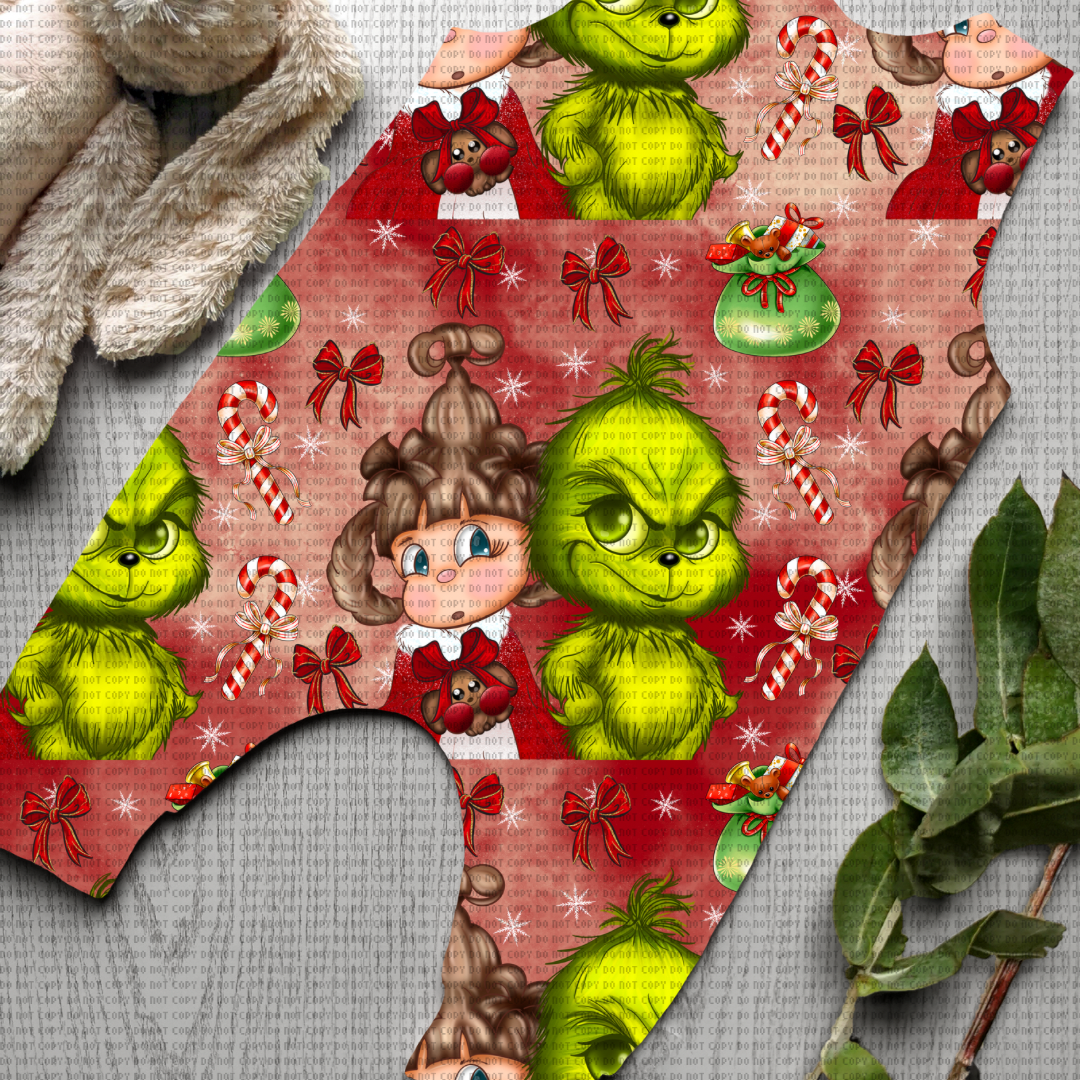 GRINCHMAS AND CINDYLOU PNG SEAMLESS BUNDLE