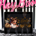 PRINCESS B AIRBRUSH PNG WRAP