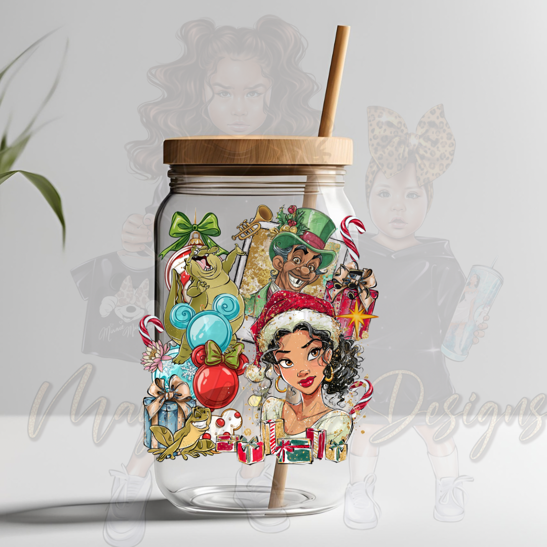 PRINCESS T CHRISTMAS PHOTOS UVDTF DECAL