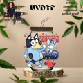 BLUE CUPIDS DAD BLUEY UVDTF DECAL