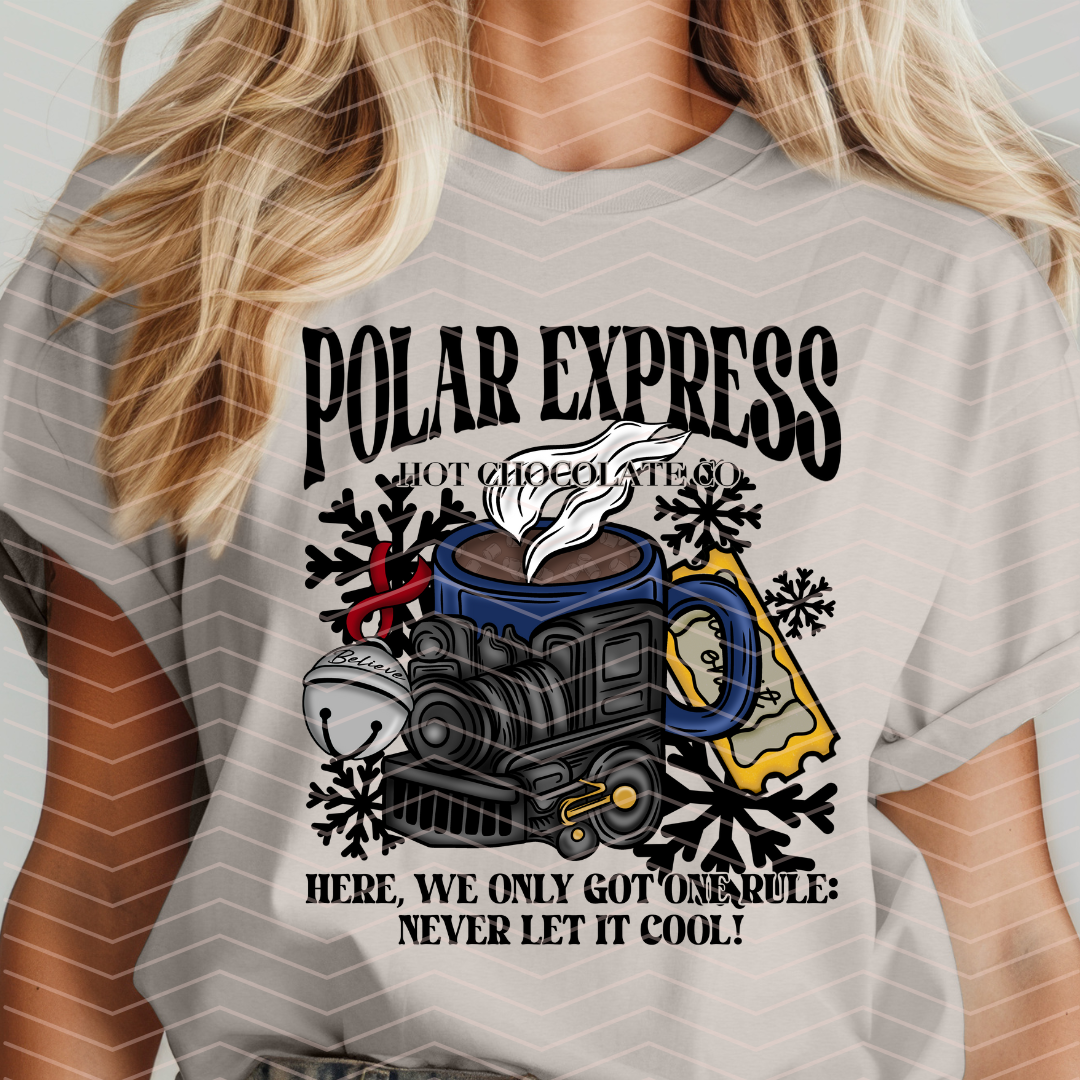 POLAR EXPRESS DTF TRANSFERS