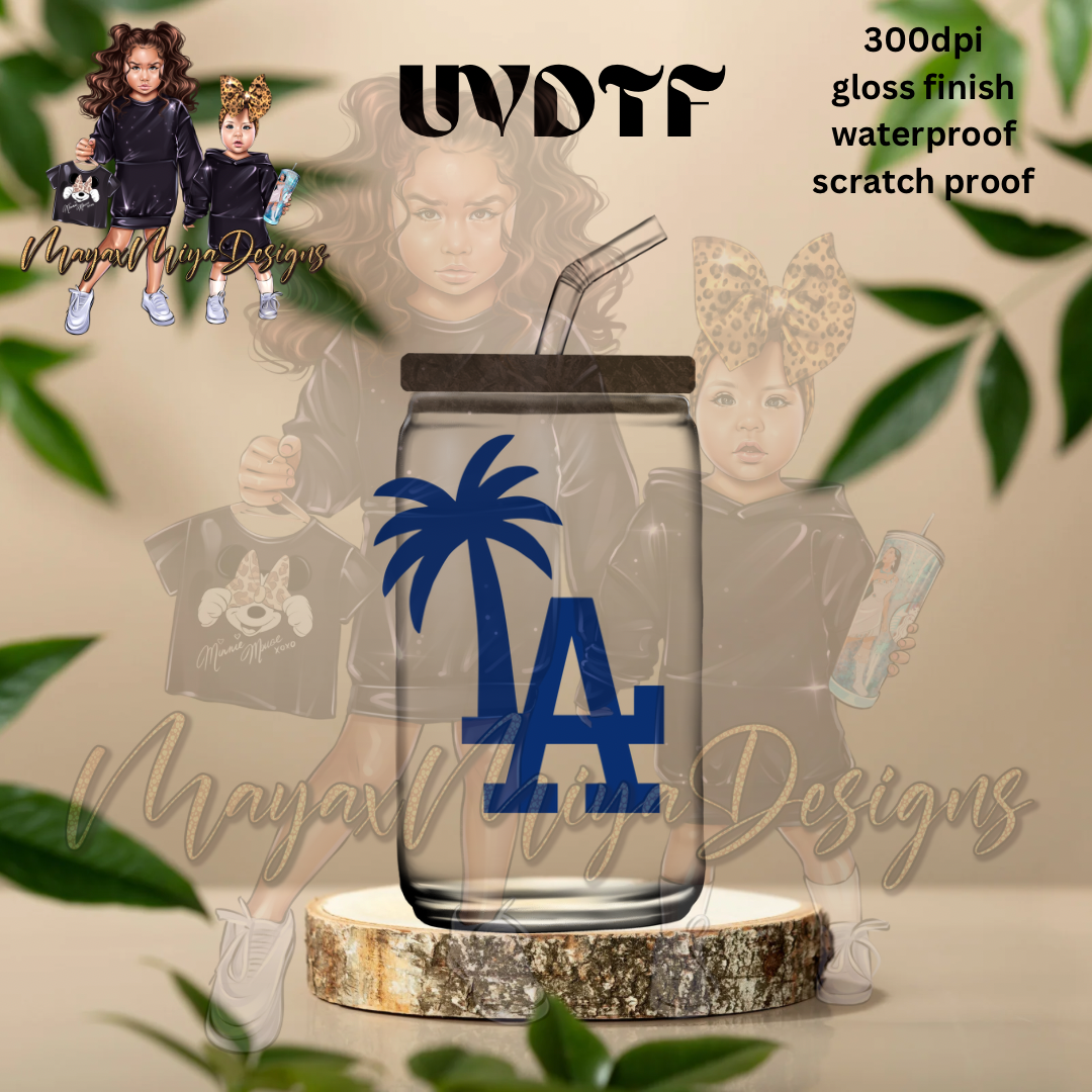 LA PALM TREE UVDTF DECAL