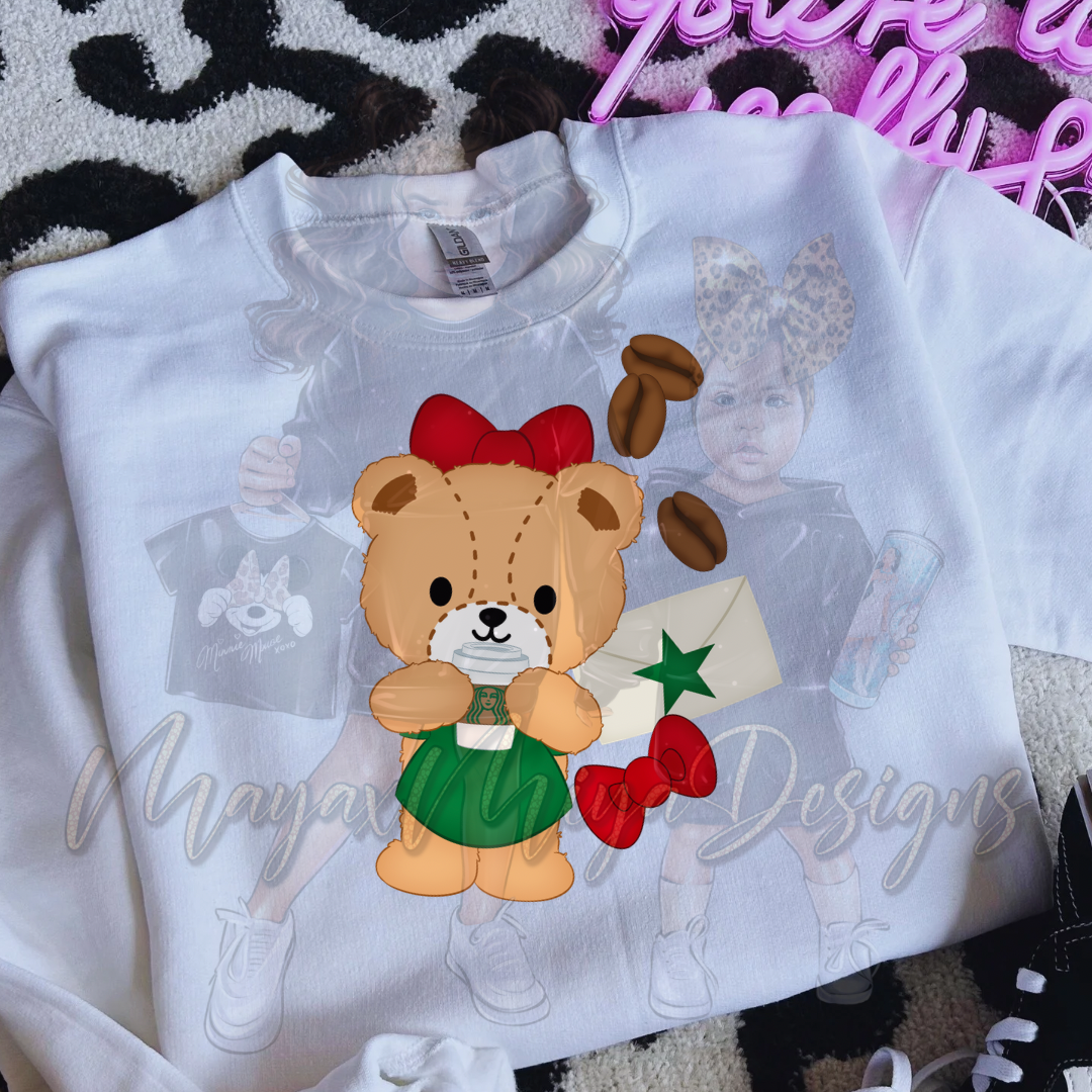 HK HOLIDAY BEAR SB DTF TRANSFERS