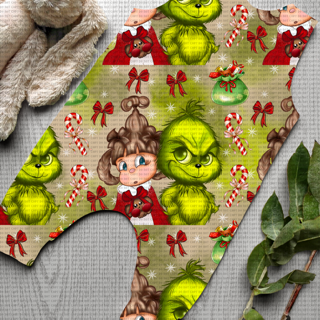 GRINCHMAS AND CINDYLOU PNG SEAMLESS BUNDLE