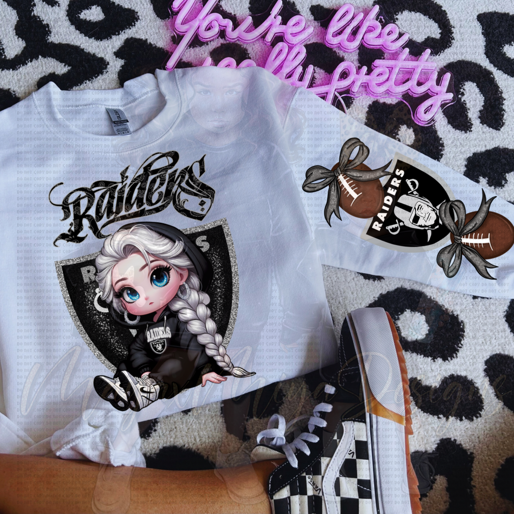 PRINCESS E LVR FAN DTF TRANSFERS W SLEEVE
