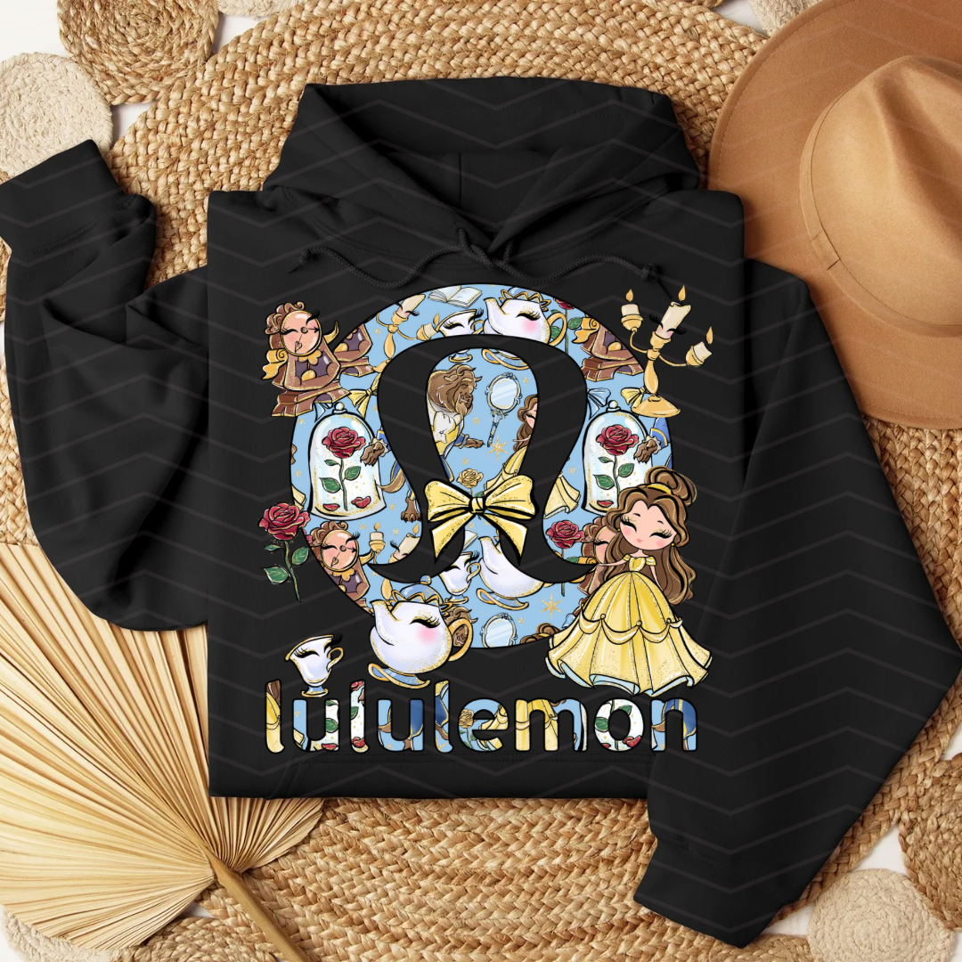 B & THE BEAST LULULEMON DTF TRANSFER