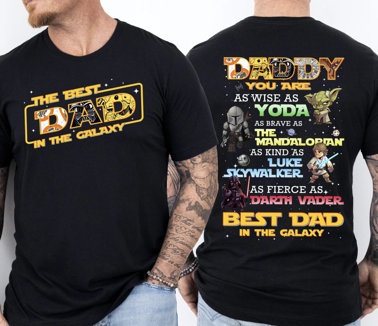 BEST DAD IN THE GALAXY DTF TRANSFER