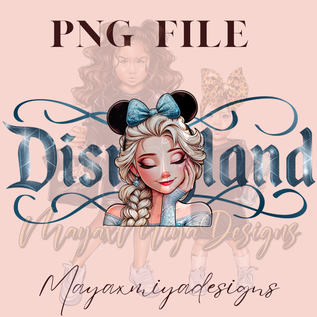 PRINCESS E DREAM BIG PNG WRAP