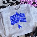BACK 2 BACK CHAMPIONS LA DTF TRANSFERS