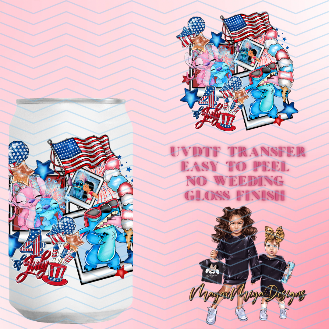 ST 4TH OF JULY UVDTF DECAL