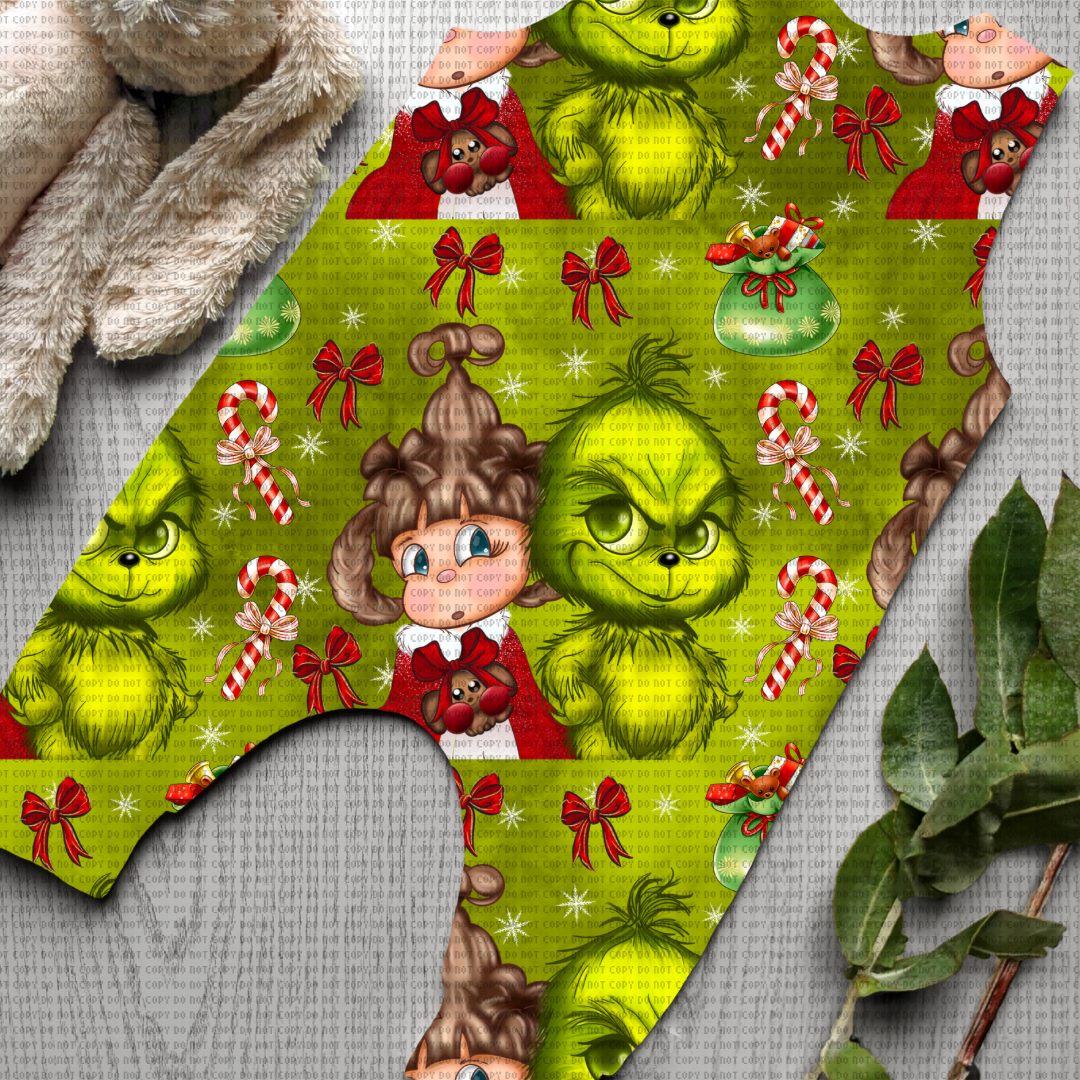 GRINCHMAS AND CINDYLOU PNG SEAMLESS BUNDLE