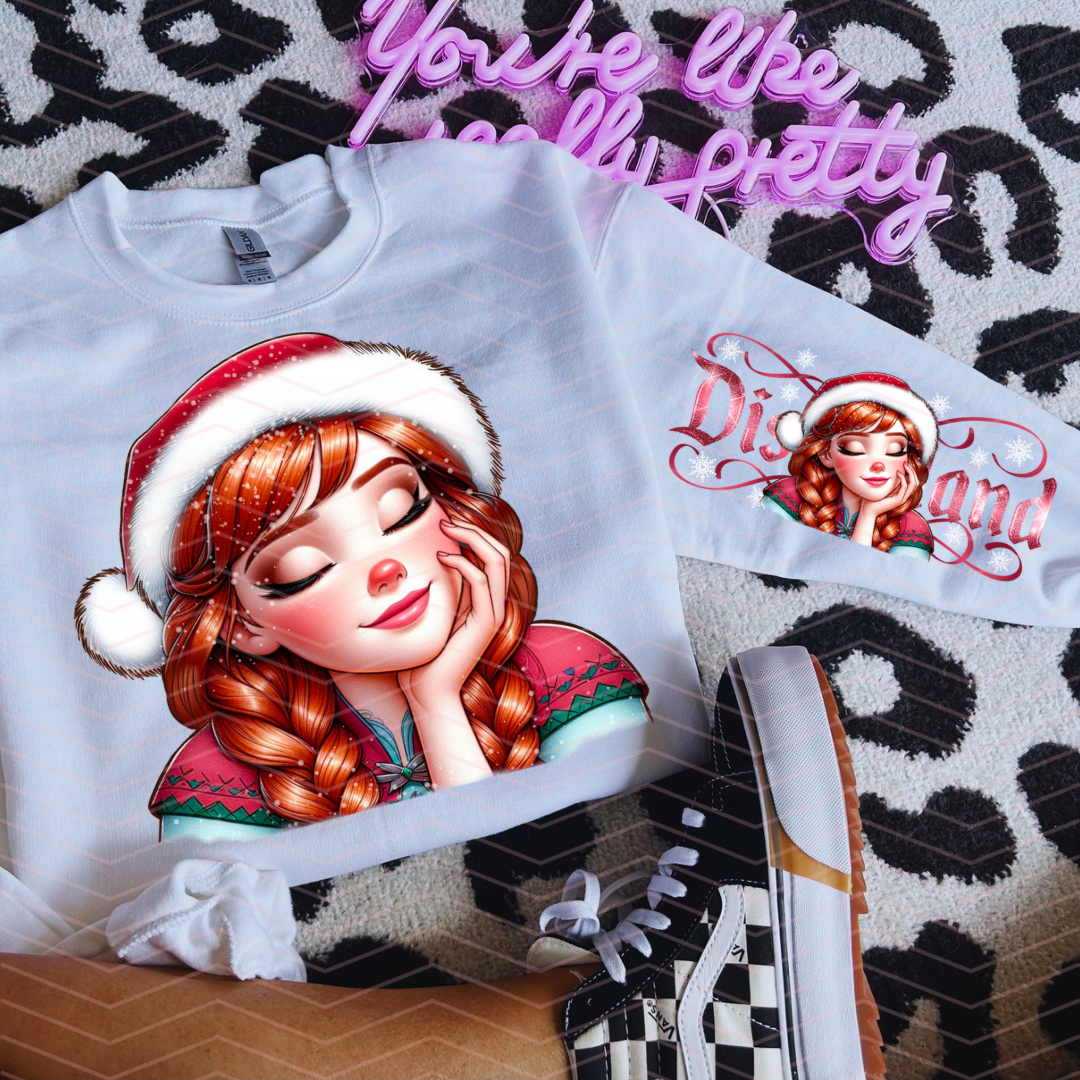 DREAM BIG PRINCESS A CHRISTMAS DTF TRANSFERS