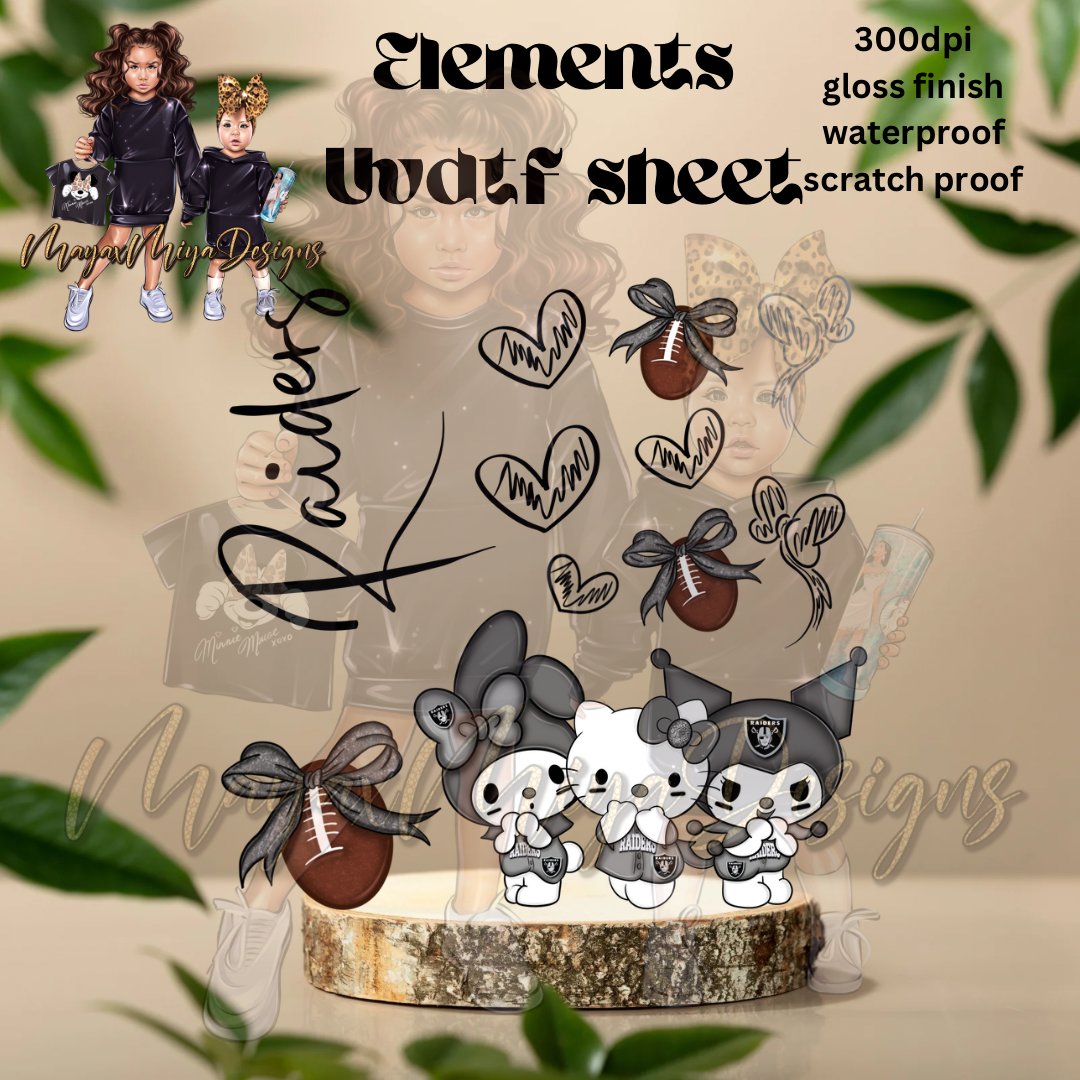 KAWAII LVR V1 UVDTF ELEMENTS SHEET