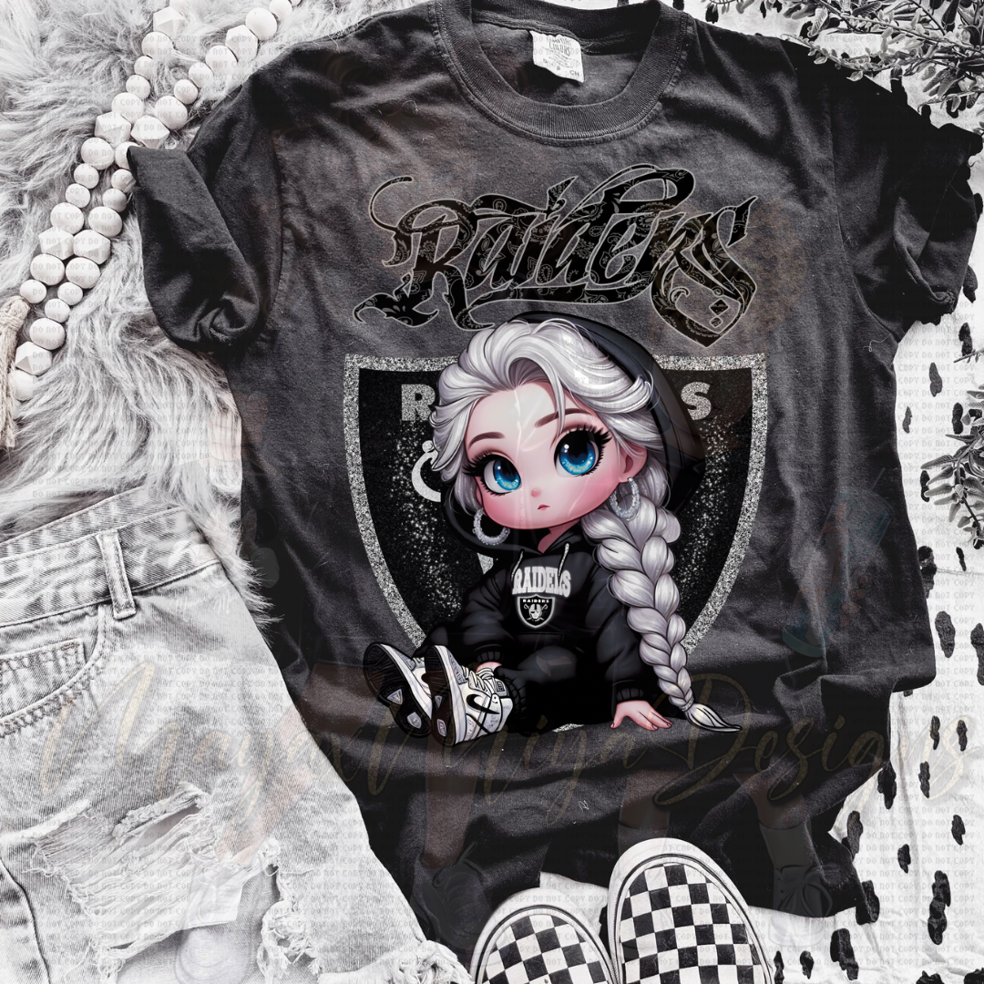 PRINCESS E LVR FAN DTF TRANSFERS W SLEEVE