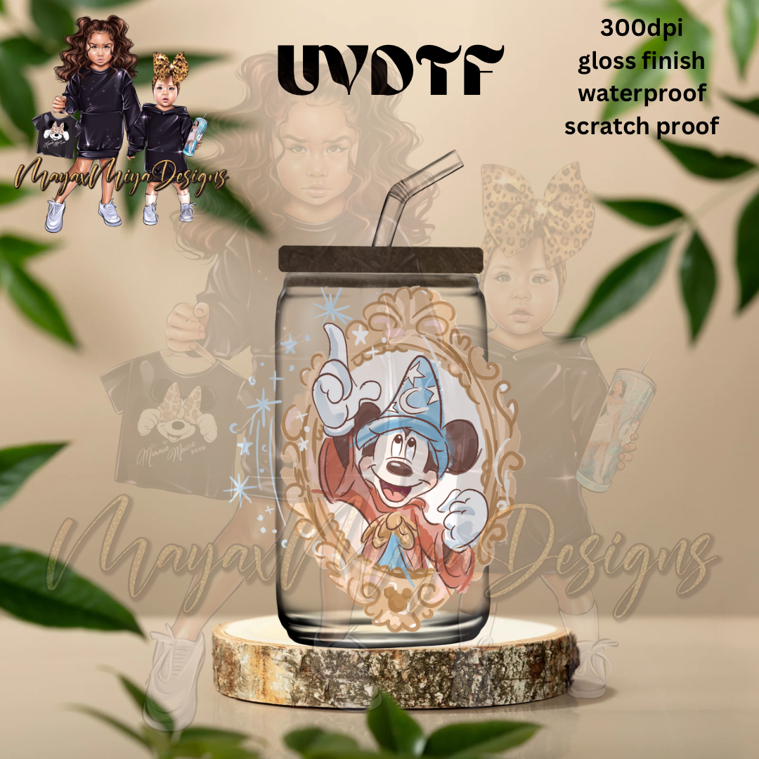 MAGICAL M MOUSE WIZARD V2 UVDTF DECAL