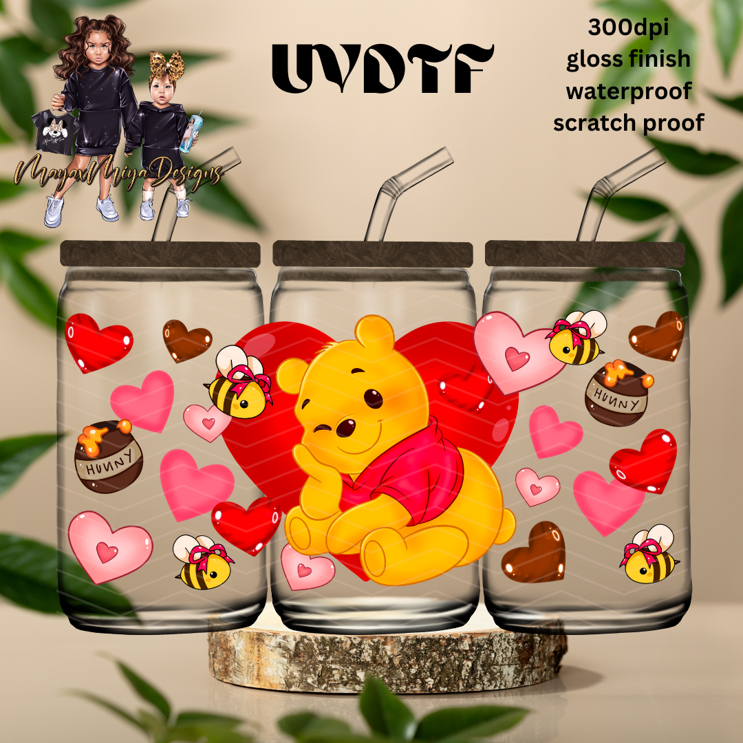 WTP HONEY HEARTS UVDTF WRAP