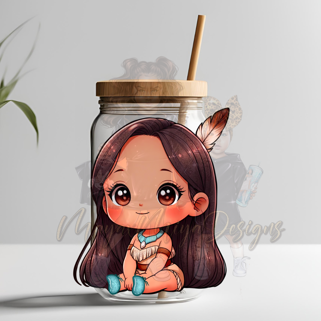 PRINCESS P UVDTF DECAL