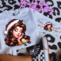 DREAM BIG PRINCESS B CHRISTMAS DTF TRANSFERS