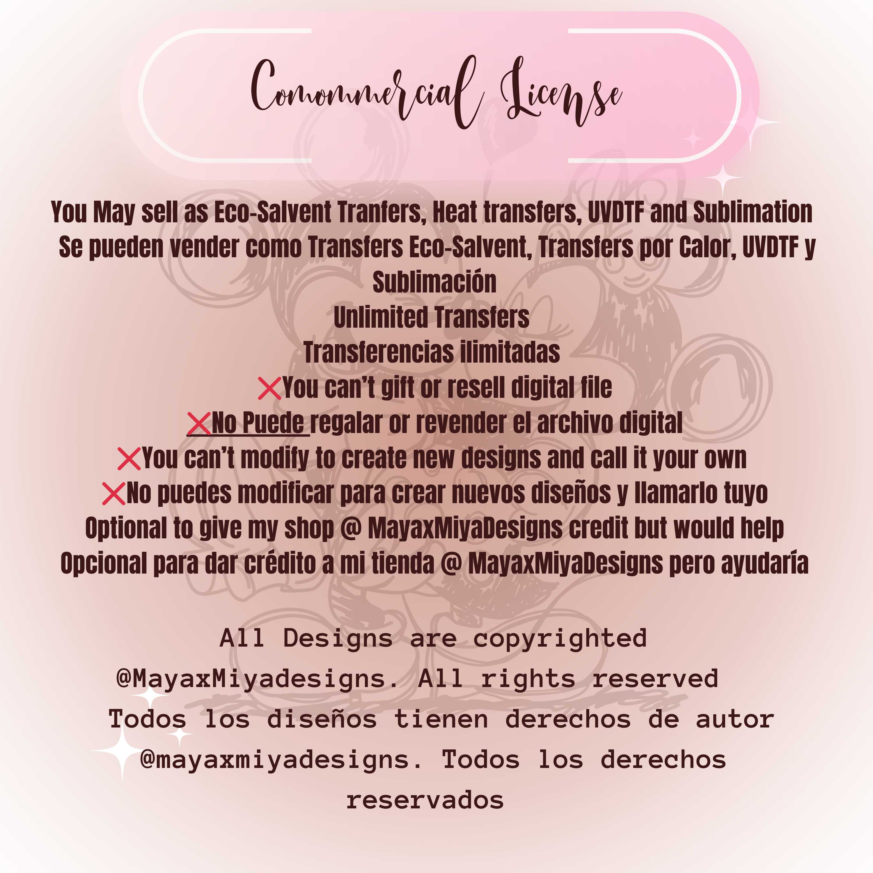 Comercial license for 1 file