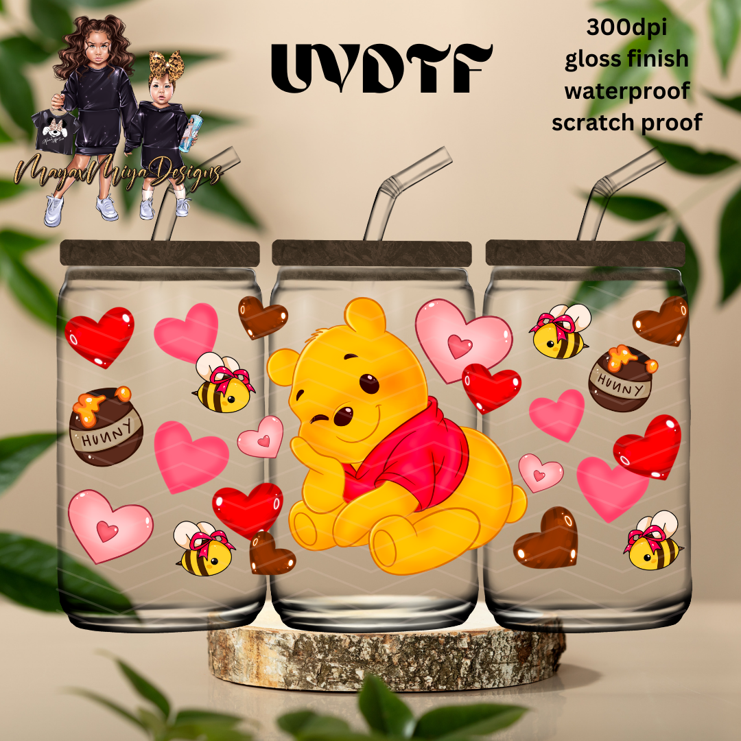 WTP HONEY LOVER UVDTF WRAP