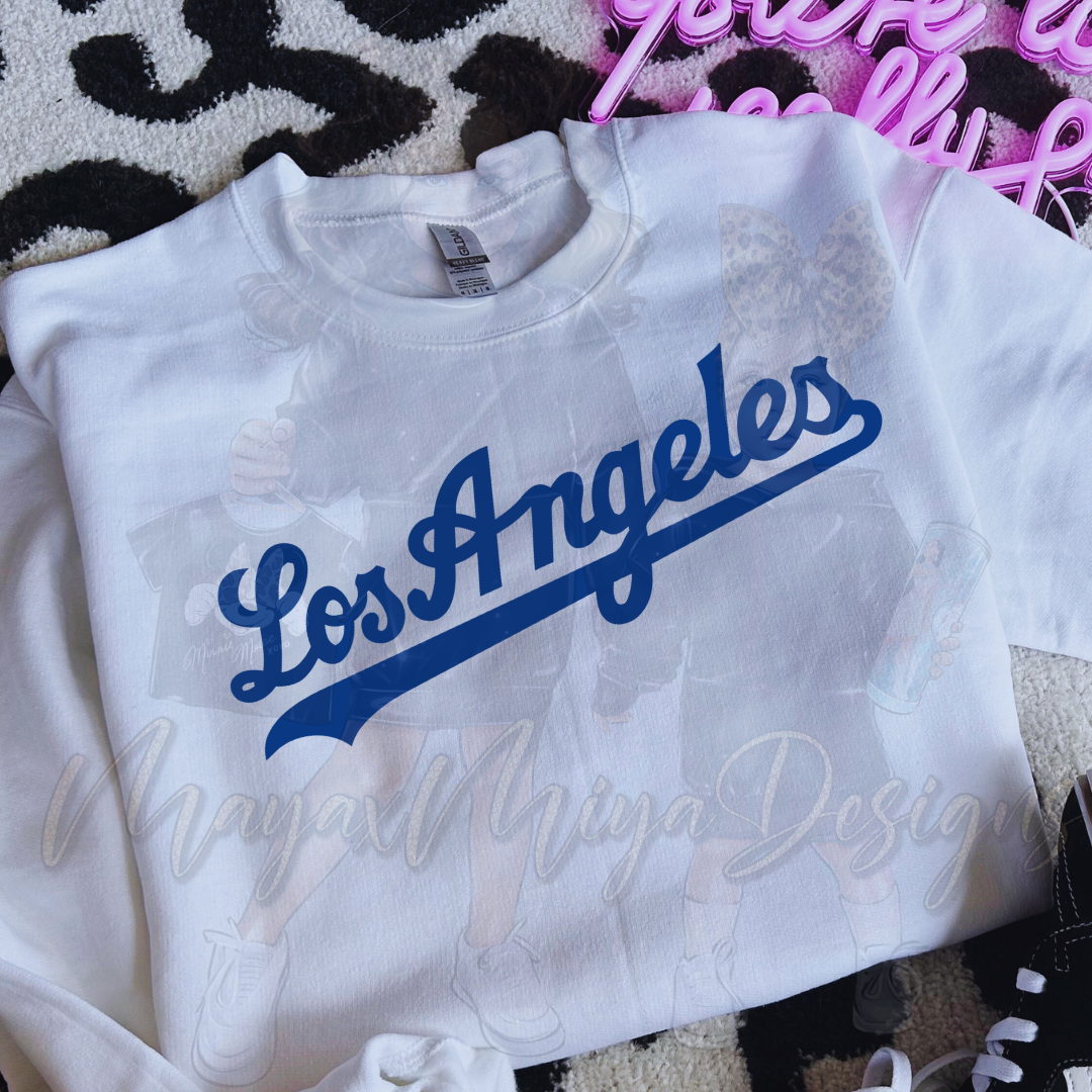 LA IN LETTERS DTF TRANSFERS