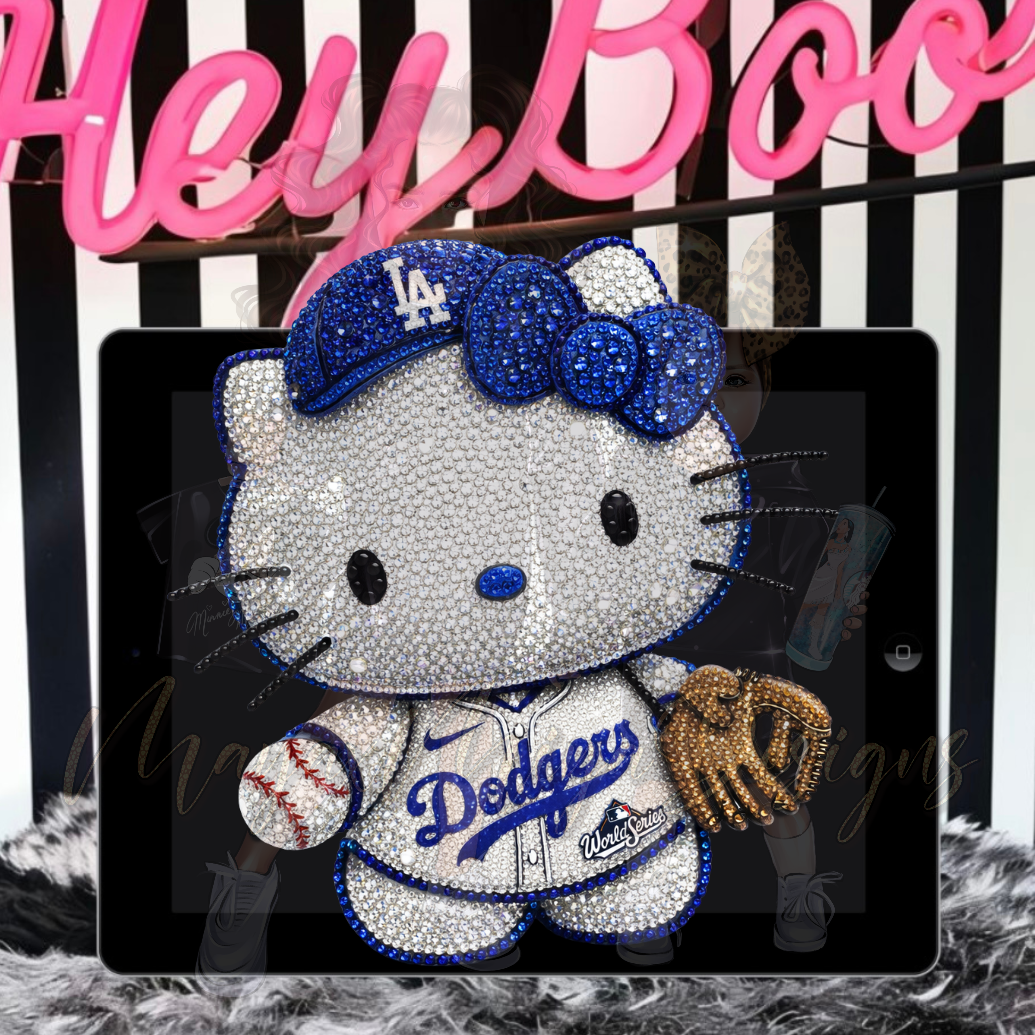 HK LAD RHINESTONE PNG