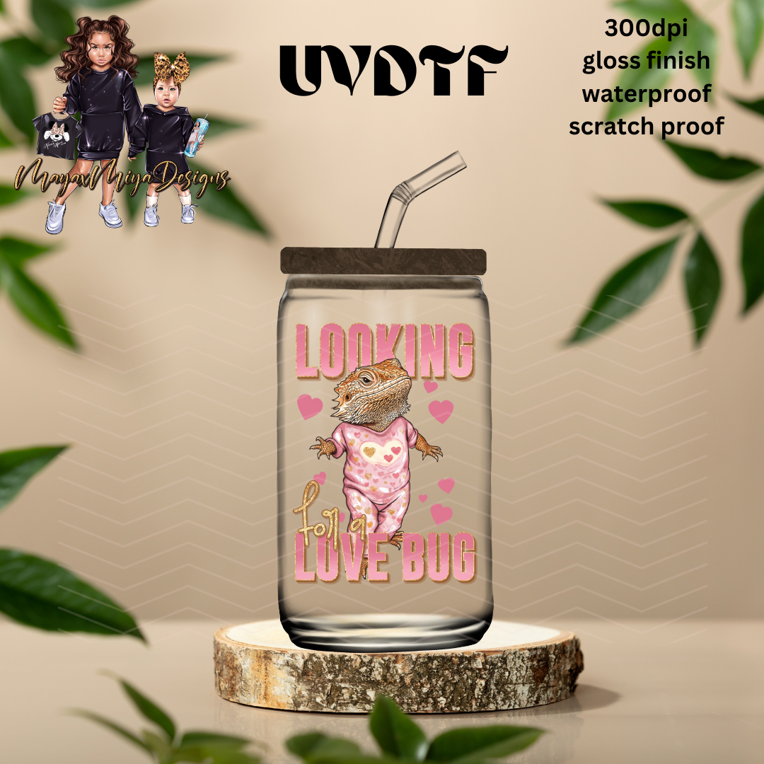 LOOKING FOR A LOVE  BUG UVDTF DECAL