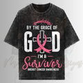 BY THE GRACE OF GOD IMMA SURVIVOR BRST CNCER AWRENESS DTF TRANSFERS