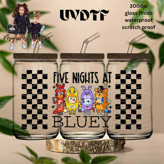 FIVE NIGHTS AT BLUEYS UVDTF WRAP