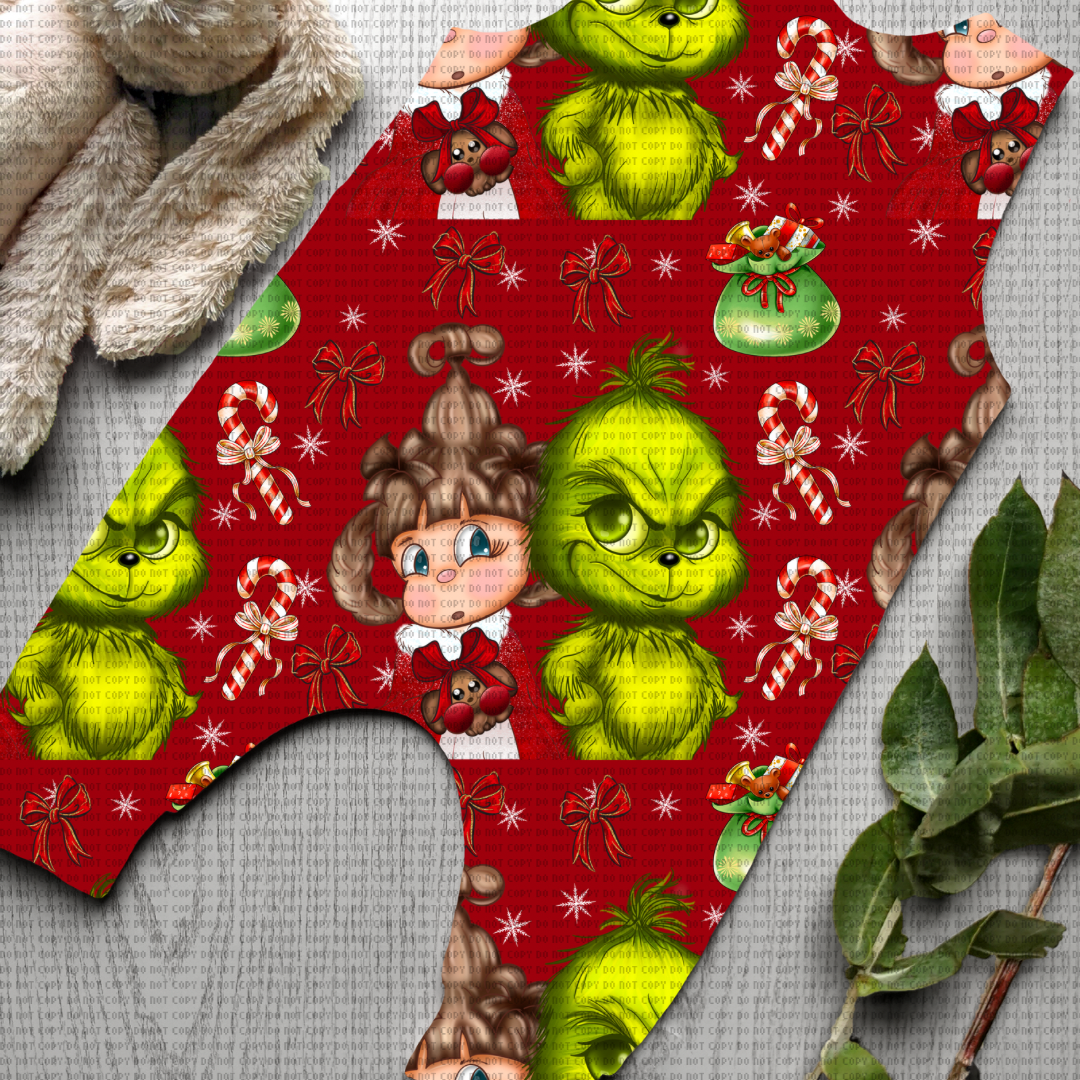 GRINCHMAS AND CINDYLOU PNG SEAMLESS BUNDLE