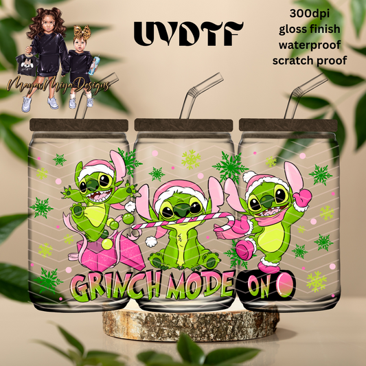 ST GRINCH MODE ON UVDTF WRAP